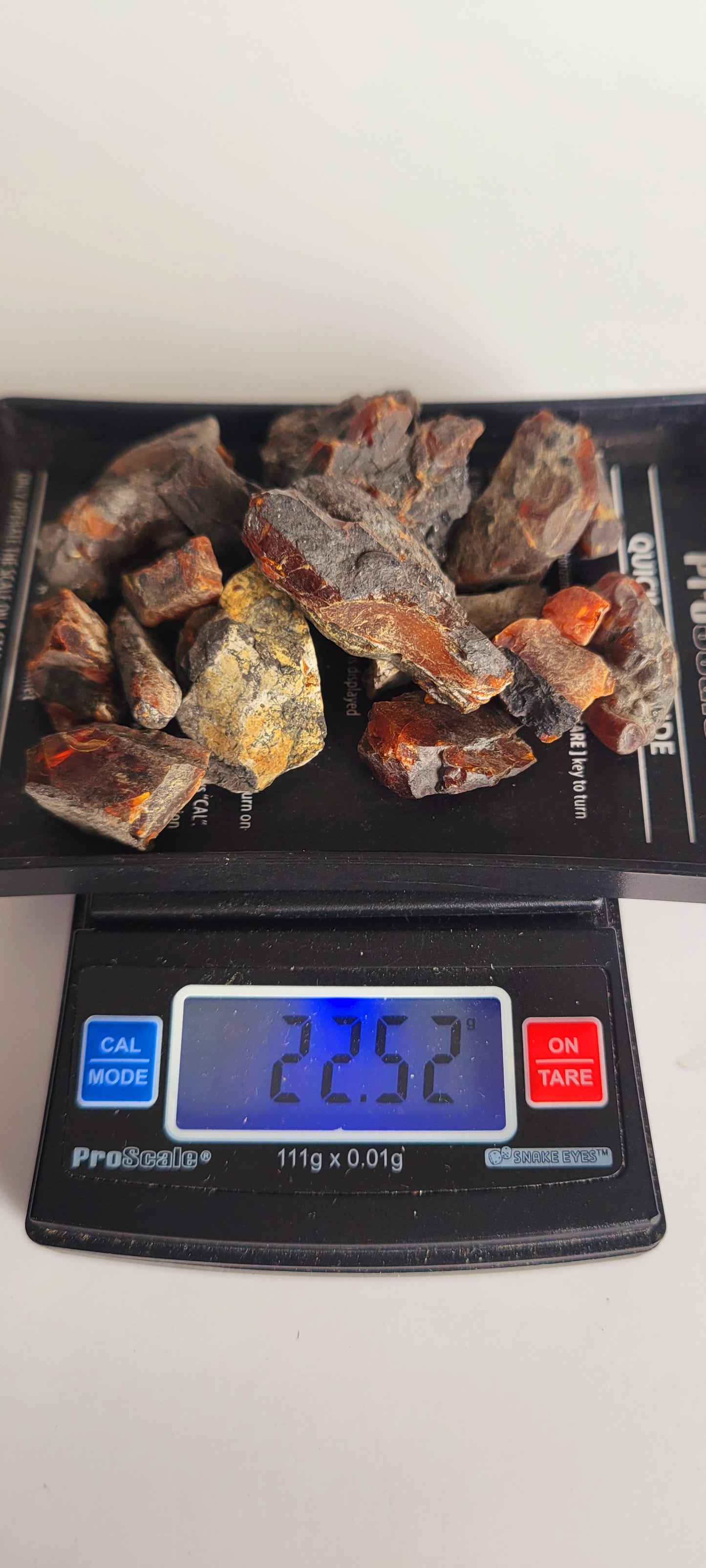 22.52G RARE Canadian, BC Amber Bundle