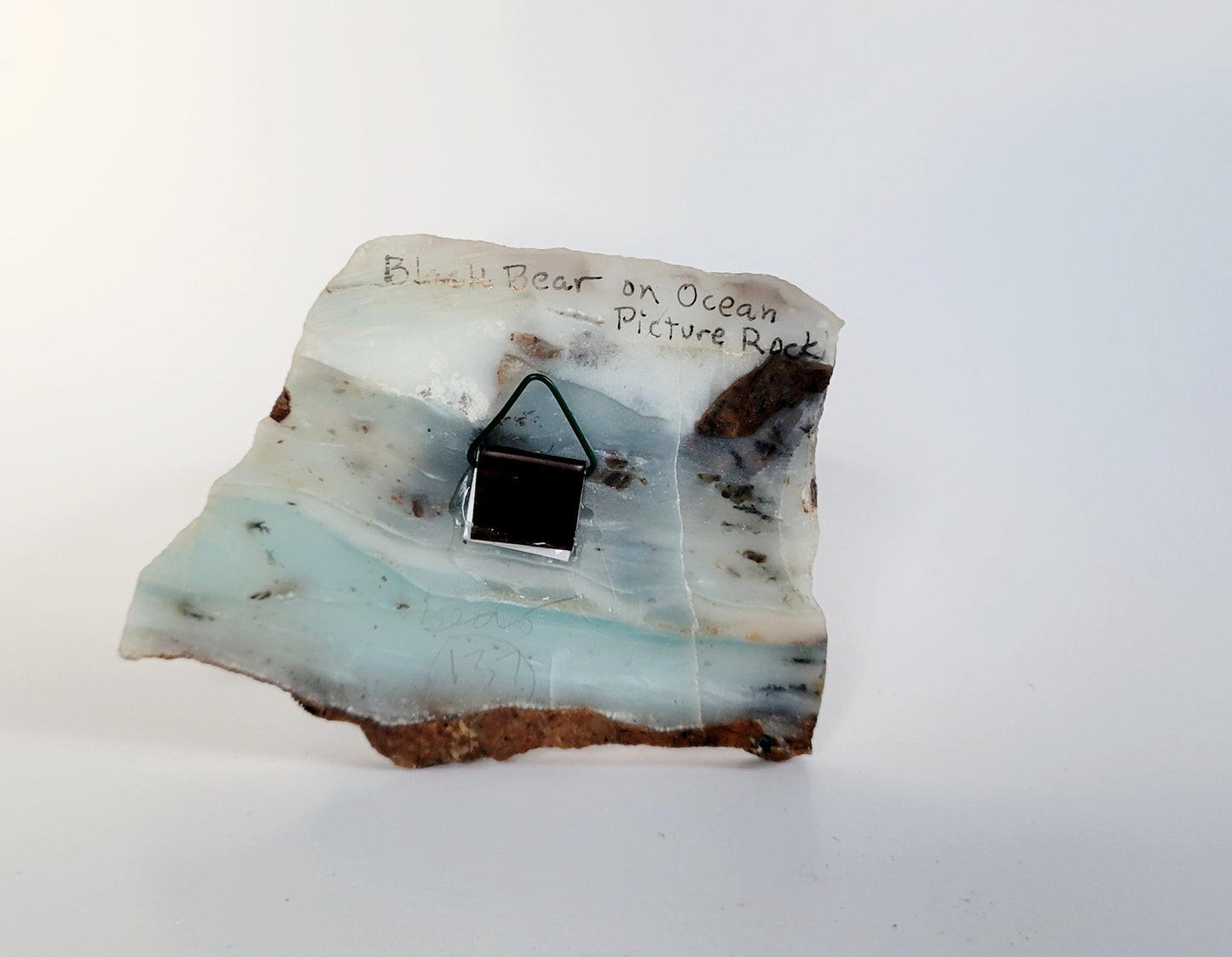 Bear Painting On Ocean Picture stone