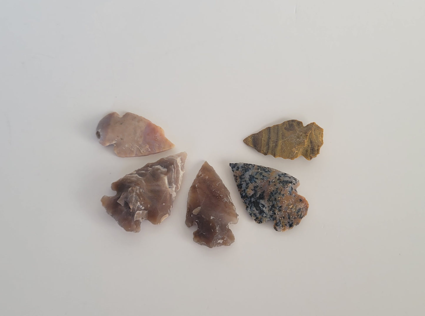 Reproduction Flint Arrowheads