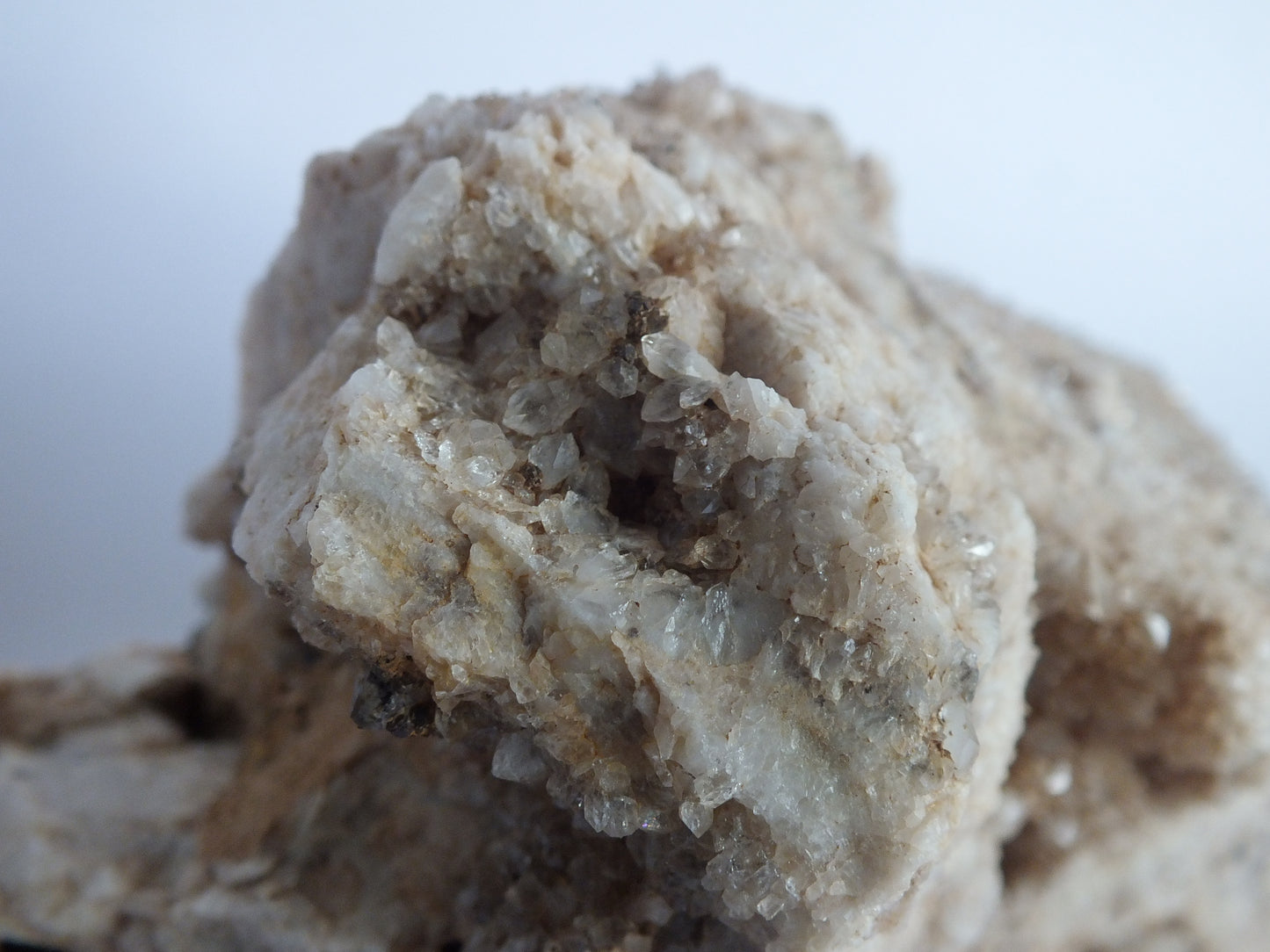Druzy Quartz/Calcite Cluster