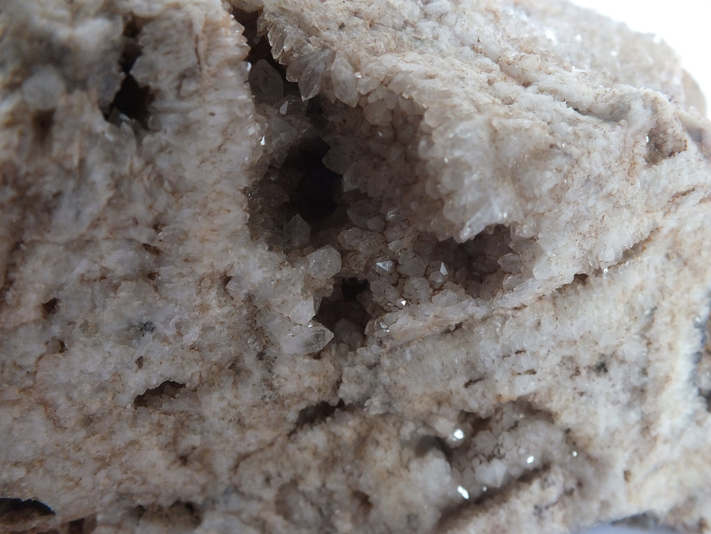 Druzy Quartz/Calcite Cluster
