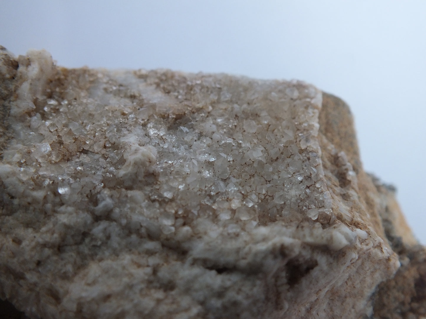 Druzy Quartz/Calcite Cluster